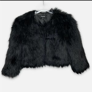Bebe Faux Fur Jacket small